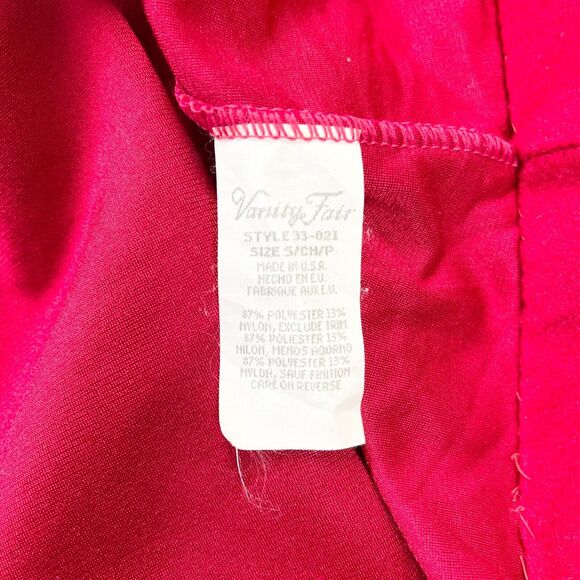 VTG‎ 80s Vanity Fair Robe Housecoat Womens Small Embroidered Floral Lounge Sleep - Picture 9 of 10